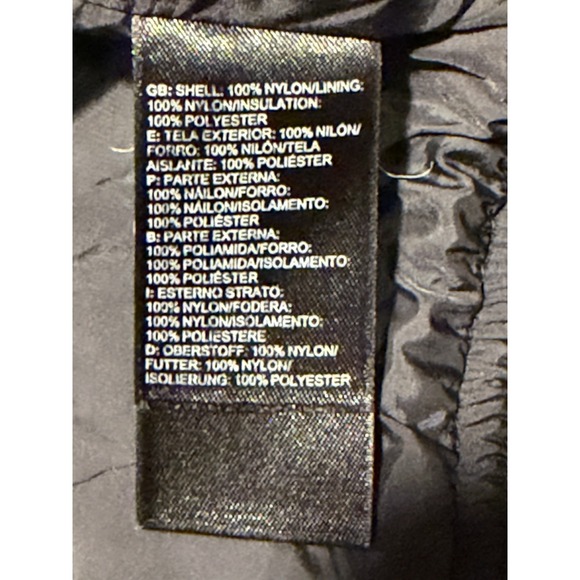 The North Face Fall Jacket Women XS Extra Small Black Puffer Bomber Coat - Picture 9 of 11